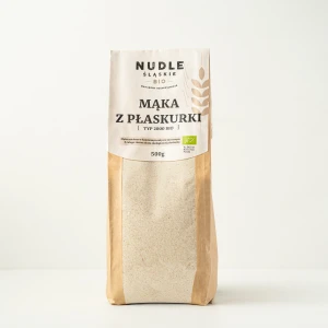 Mąka Z PŁASKURKI typ 2000 500g BIO
