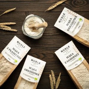 Mąka Z PŁASKURKI typ 2000 500g BIO