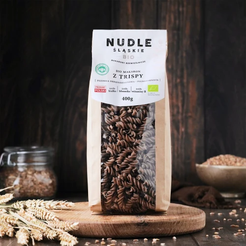 Z TRISPY Pełnoziarnisty Świdry 400g BIO